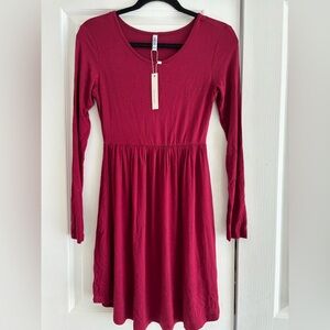 Himione XS long sleeve dress NWT